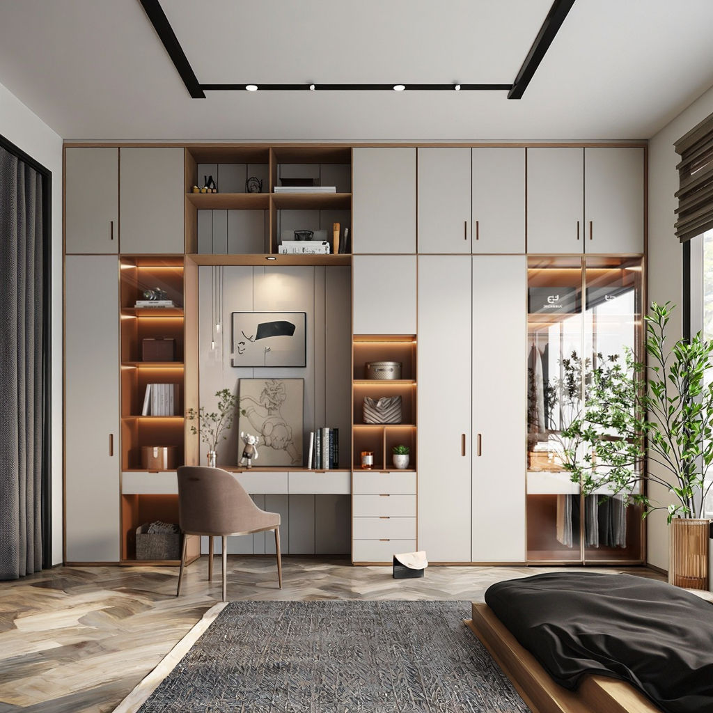 Contemporary custom wardrobe collection