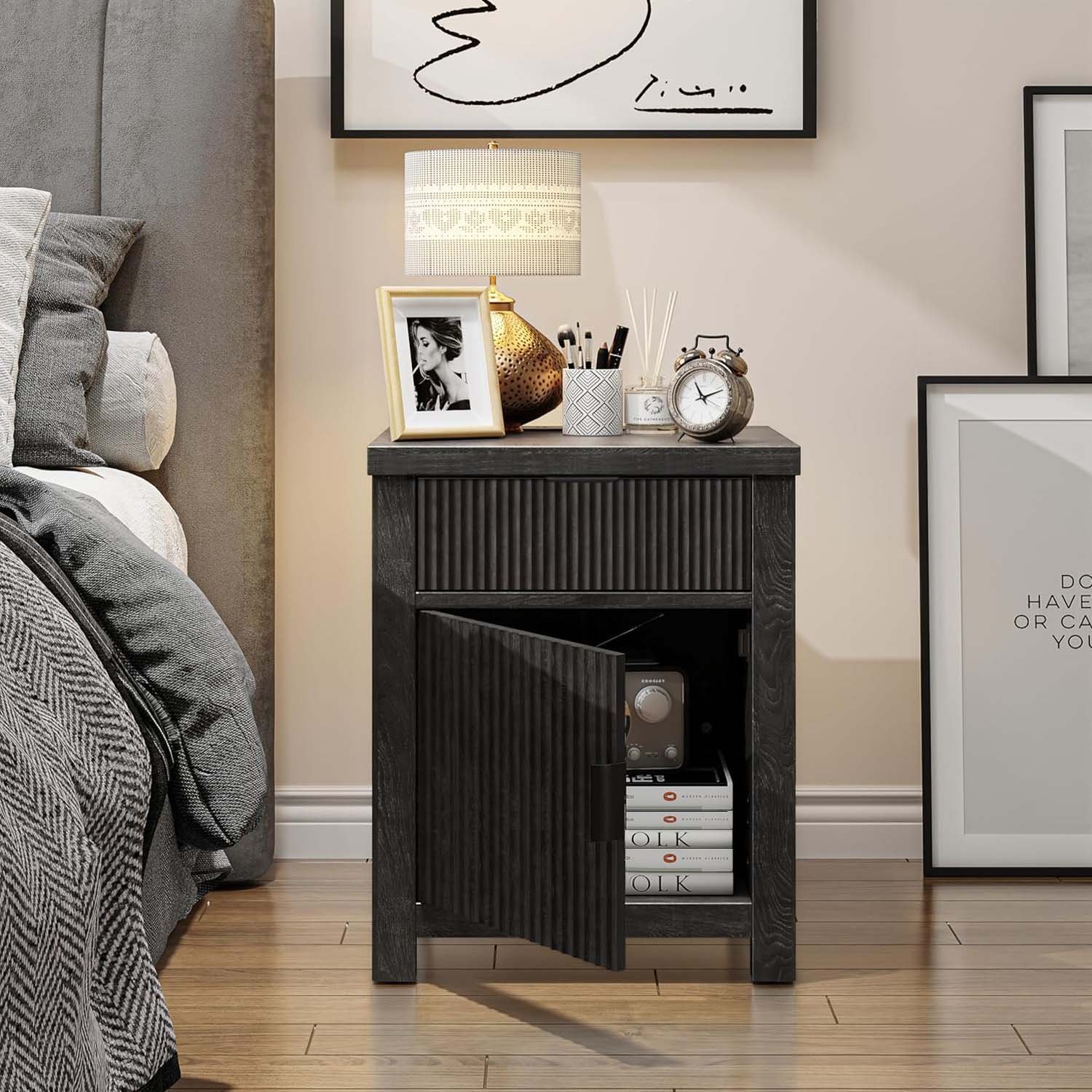 Nightstand with Door