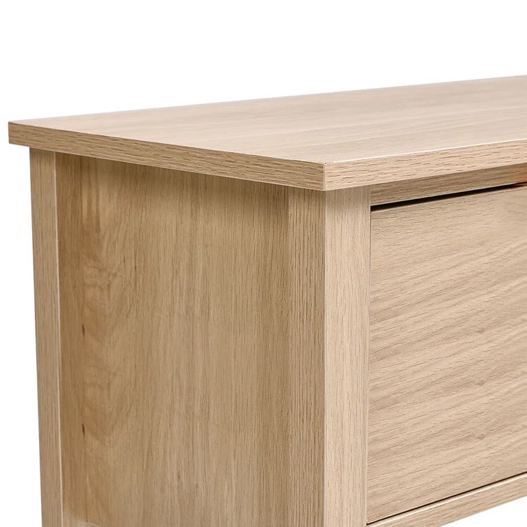 Console Table with Drawers & Bottom Shelf view 2