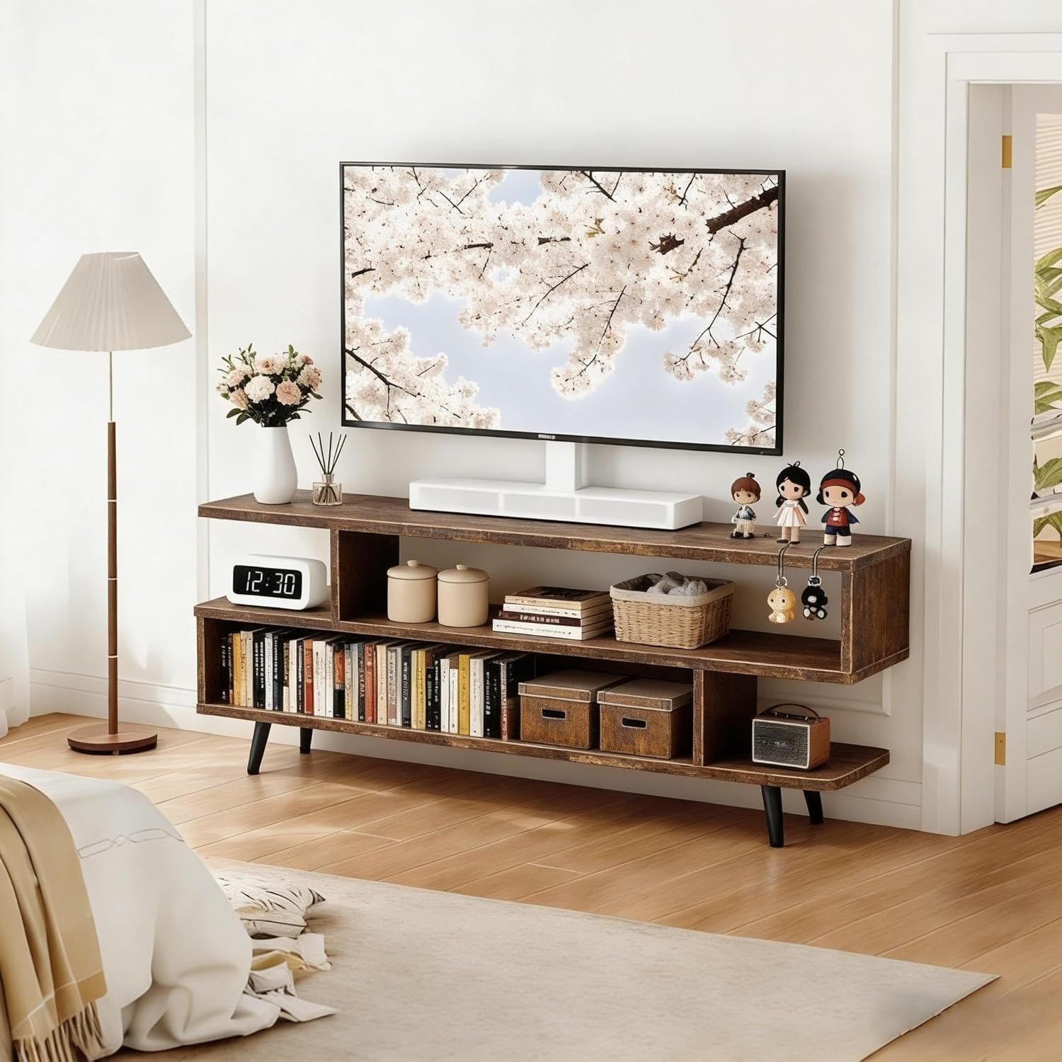 Open Shelf TV Stand